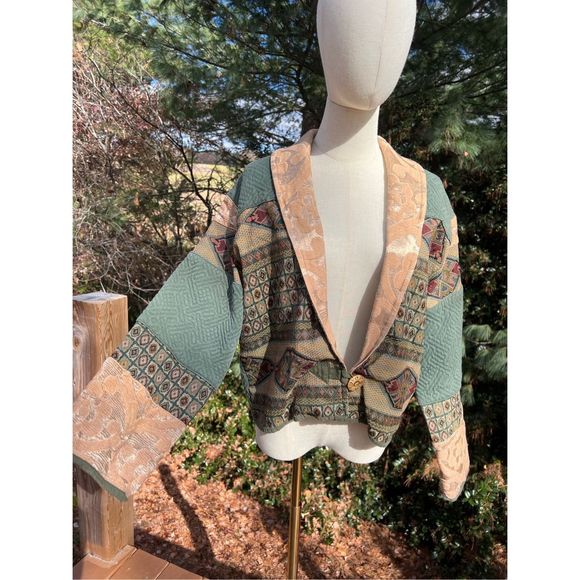 Boho fairy canvas jacket - Picture 2 of 7